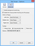 Advanced Pane